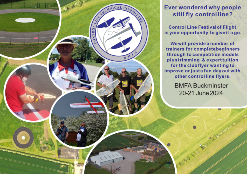 The Festival of flight meeting at Buckminster will give you a chance to fly control line